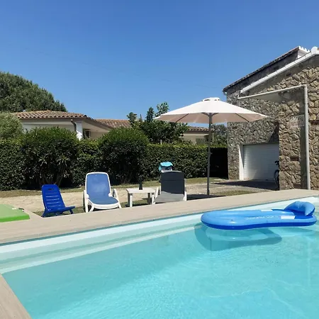 Casa Rustica Con Piscina Privada Y Aire Acondicionado En Sant Marti D'empuries - Hisp-7-77 빌라