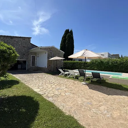 Casa rústica con piscina privada y aire acondicionado en Sant Martí d'Empúries - HISP-7-77 Vil·la